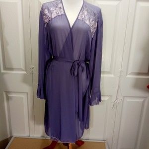 Gilligan & O'Malley Women's Lt Purple Robe in L/XL